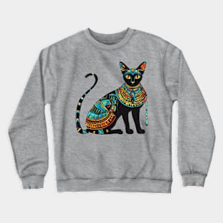 Egyptian cats. Sphinx Crewneck Sweatshirt